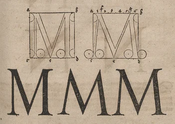 Konstruktion von Buchstaben